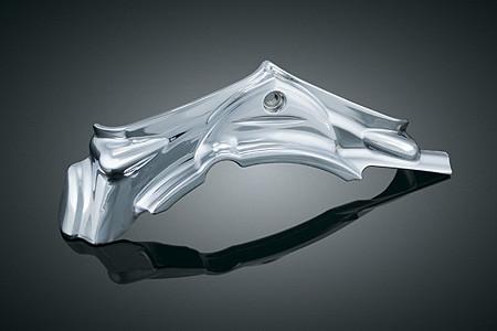 Kuryakyn Cylinder Base Cover for Harley Davidson Touring Models '07-16 & Dyna '06-17 - Chrome