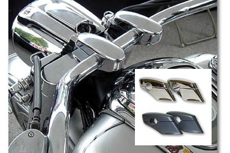 Baron Custom Liner Riser Pullback Risers for Roadliner/Stratoliner Chrome