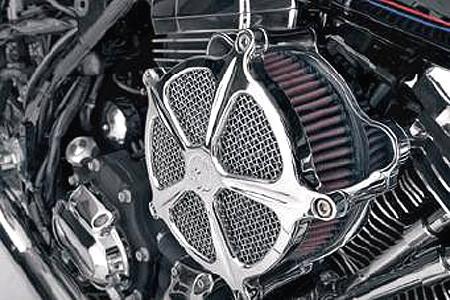 デザインチューニング　design tuning トランスフォーム　サンバイザー Roland Sands Design Venturi Speed 5 Air Cleaner for '93-06 Big