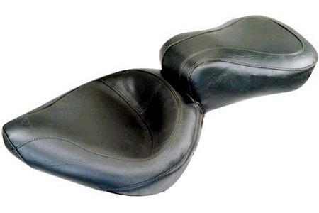 Mustang One-Piece Wide Seat  for VLX Shadow 600 '99-Up - Vintage