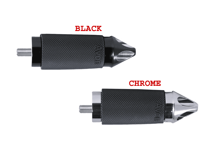 Avon Shifter/Brake Peg for all H-D models w/ 5/16"-24 Threaded Shift/brake Pegs -Custom Contour Spike