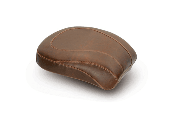 Mustang  Wide Tripper Passenger Seat  for '00-06 Softail  -Distressed Brown  w/ 150mm Rear Tire