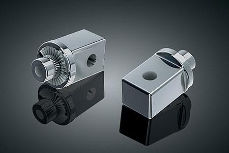 Kuryakyn Splined Rear Footpeg Adapters for V-Star 1300 '07-15