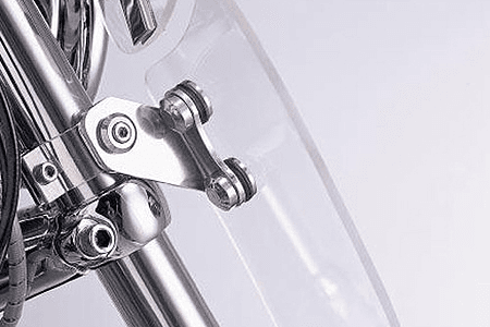 Memphis Shades Custom Lowers Hardware for Dyna Wide Glides '06-08