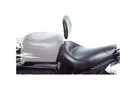 Mustang  Solo Seat with Driver Backrest  for Road King '97-07  -Studded