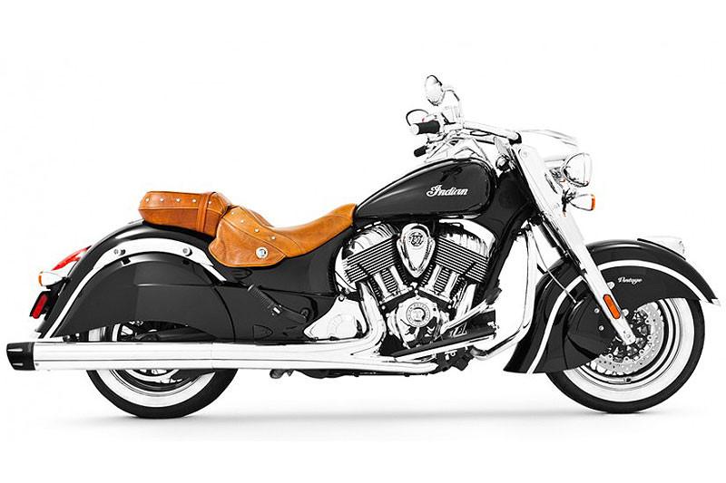 Freedom Performance Combat 4.5 inch Slip-On Exhaust  for '14-Up Vintage/Classic  Chrome w/Black Tip