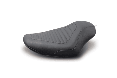 Mustang Tripper Solo Tuck and Roll Seat for '04-Up Sportster Models w/ 4.5 Gallon Tank