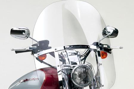 National Cycle SwitchBlade Windshield for FL Softail  Models with H-D Lightbar Installed - Two-Up Style