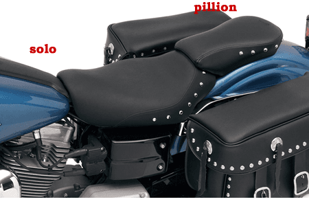Saddlemen Renegade Deluxe Solo for '06-17 Dyna Glide -Studded Pillion sold separately