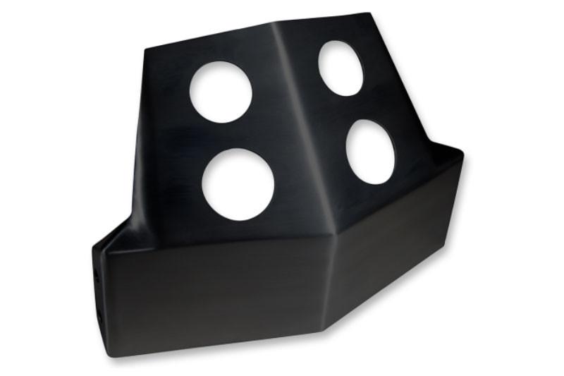 The Speed Merchant  Skid Plate  for '06-16 Dyna Models Black Power Coat Finish