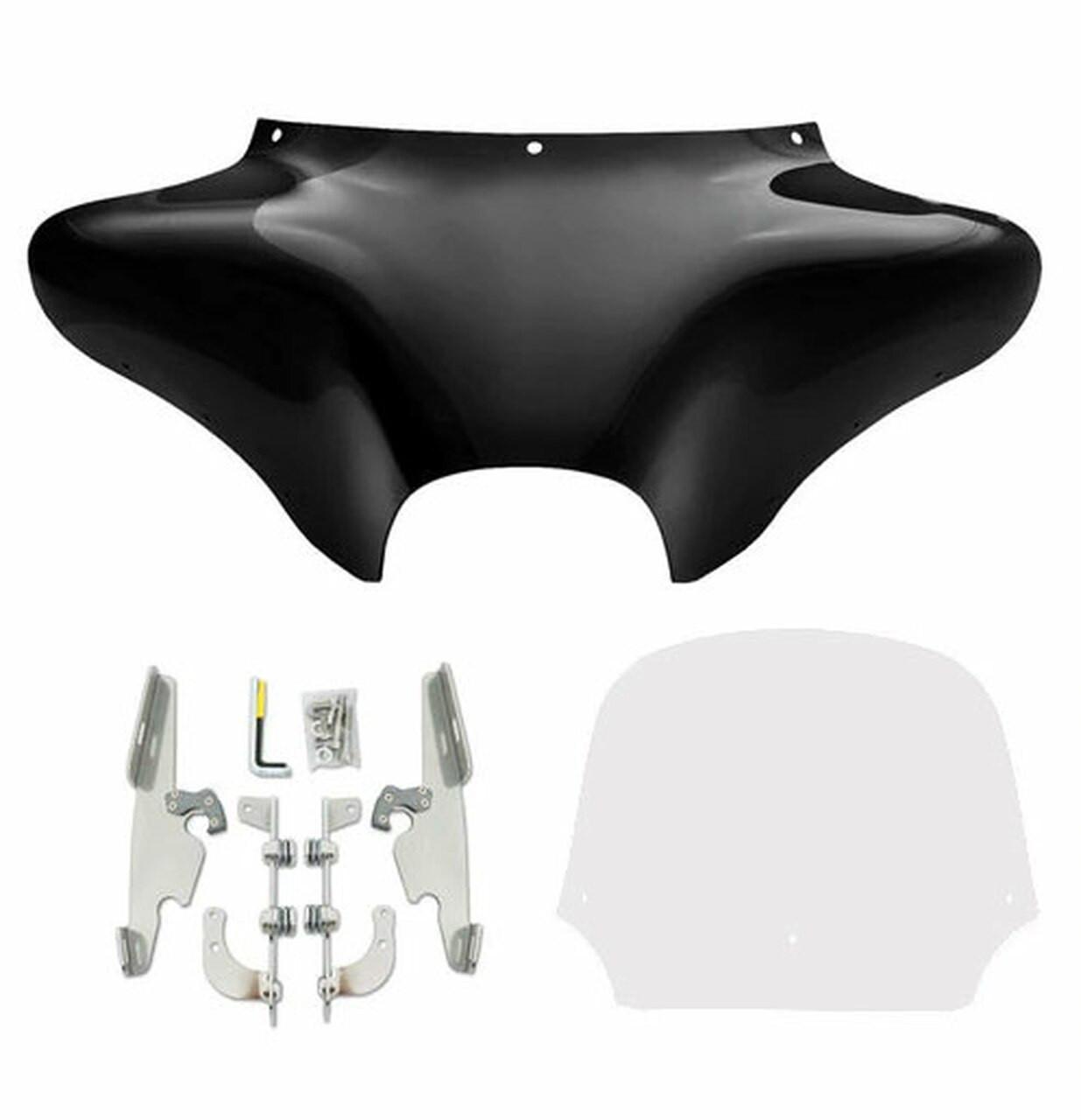Memphis Shades Complete Batwing Fairing Package for Honda VTX1300 '03-09 w/ Covered Forks