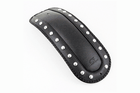 Mustang Seats Fender Bib for Harley Davidson FLHT 1997-Up -Studded