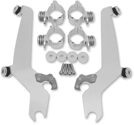 Memphis Shades Sportshield No-Tool Windshield Mounting Hardware for ACE 1100 '95-99