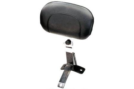 Mustang  Driver Backrest Kit  to fit One-Piece Touring Seats for '97-08 FLHT/FLTR/FLHR-Smooth, No Studs