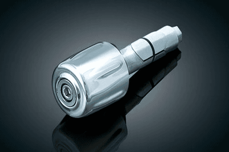 Kuryakyn Mechanical  Grip-End Weight Matches Throttle P/N 6285 [Click for Harley Fitment] -Each