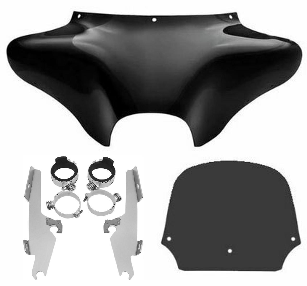 Memphis Shades Complete Batwing Fairing Package for Yamaha V-Star 650 Classic & V-Star 1100 Classic '98-Up