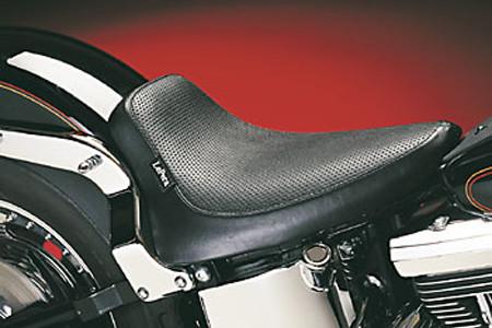 LePera Silhouette Solo Basket Weave Seat for '84-99 Softail