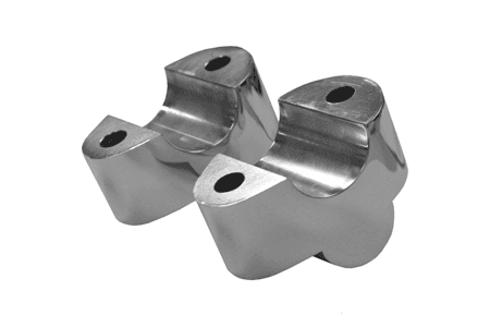 L.A. Choppers 1 Inch Riser Extentions for Dyna/Streetbob Models -Pair