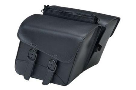 Willie & Max Slant Saddlebags Black Jack - Small