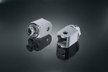 Kuryakyn Splined Rear Footpeg Adaptersfor Vulcan 900 Custom/Classic '07-up