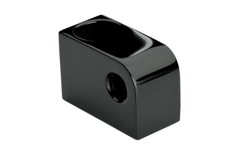 Headwinds Wide Glide Triple Trees Headlight Mounting Block 5/8" vertical offset and 3/4" horizontal offset  Black