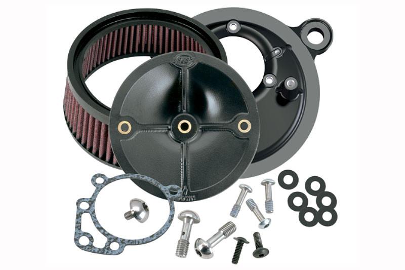 S&S Super Stock Stealth Air Cleaner for '99-06 Twin Cam Big Twin w/ E or G Series Carb
