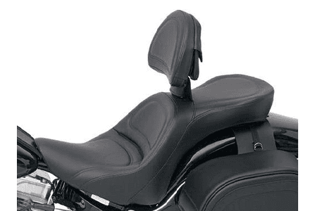 Saddlemen Explorer Seat for '06-10 FXST & '07-11 FLSTF With Driver Backrest