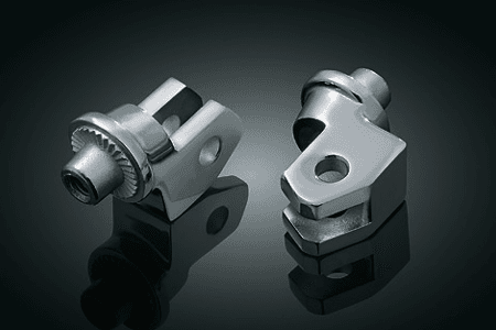 Kuryakyn Splined  Front Footpeg Adaptersfor V-Star 650 '98-up