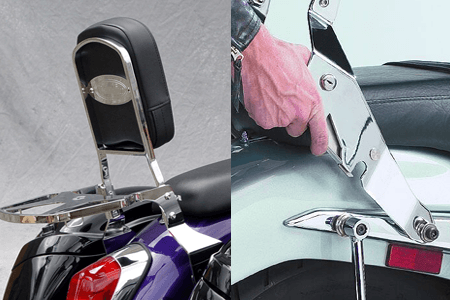 National Cycle-Paladin  QuickSet3 Mounting System for VTX1300R/S '03-06 (NOT for '07) Sissy Bar Sold Separately
