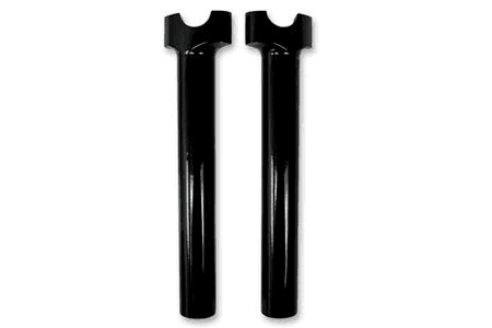 Drag Specialties 1.25" Buffalo Risers 10", Gloss Black