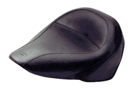 Mustang Standard Solo Seat for Cross Bones FLSTSB '08-Up w/ 200mm Wide Tire -Plain/Vintage