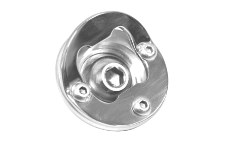 L.A. Choppers Stock Air Cleaner Mount - Bottle Opener (Stop N Pop) - Chrome