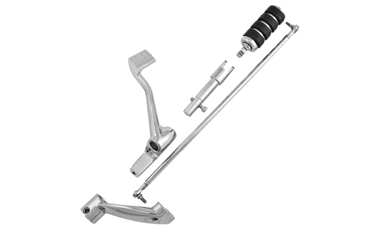 Hard Drive Forward Controls for '04-13 XL  Models  -Chrome