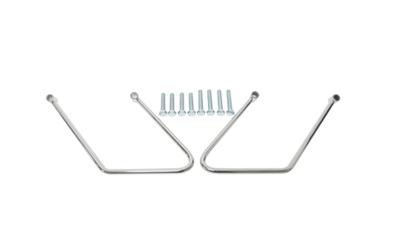 Hard Drive Saddlebag Supports for '84-99 FXST Two Bolt  -Pair