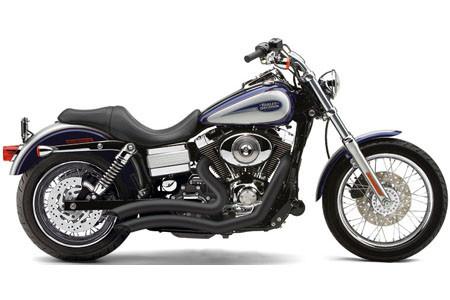 Cobra Speedster Short Swept for All Dyna Models '12-17 - Black