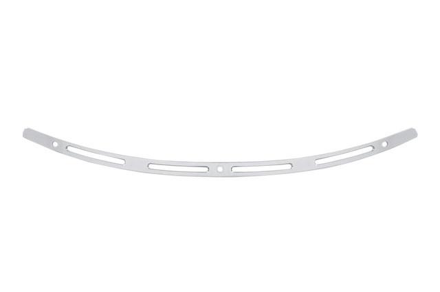 Memphis Shades Stainless Steel Windshield Trim for '14-Up FLHT, FLHX, FLHTCUTG Models  Slots, Polished