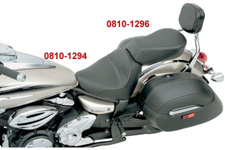 Saddlemen Renegade Pillion Pad  for V-Star 950 '09-17 Plain Saddlehyde
