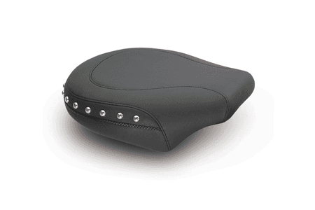 Mustang  Wide Passenger Seat for FXS Blackline & FLS Slim 2012-2017 -Studded