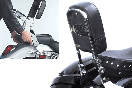 National Cycle-Paladin  QuickSet3 Backrest for 1500 F6C Valkyrie '97-03 QuickSet3 Mounting System Sold Separately
