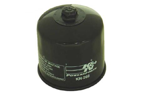 K & N Powersports Performance Gold Oil Filters Black KN-202 Click for Fitment