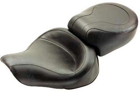 Mustang  One-Piece Wide Touring Seat  for Wide Glide Only '96-03 -Vintage