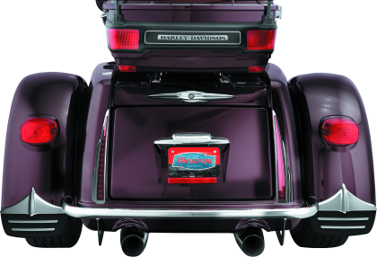 Kuryakyn Mud Flaps for '11-25 Harley Davidson FLHTCUTG Tri Glide Ultra Classic & ’11 FLHXXX Street Glide Trikes - Pair