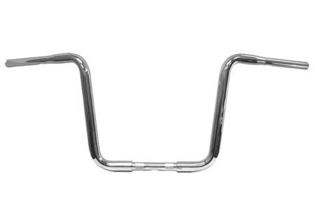 L.A. Choppers Throttle By Wire Ape Hangers for H-D FL Stock 1" Controls-12 Inch, Chrome