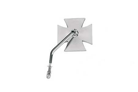 Drag Specialties Maltese Mirrors -Round Stem