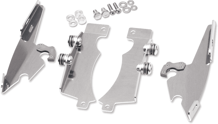 Memphis Shades Fats/Slim No-Tool Windshield Mounting Hardware for V-Star 950   '09-Up