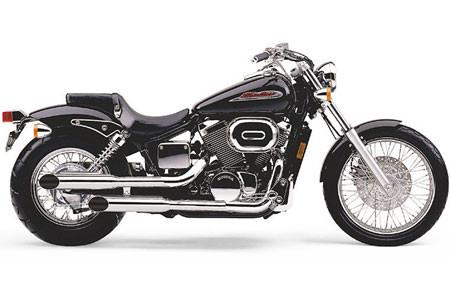 Cobra Classic Slash Cut Exhaust  for Spirit 750 DC '01-07