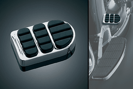 Kuryakyn ISO Brake Pedal Pad for FXDWG Wide Glide '93-08 &  Fat Bobs w/ Forward Controls