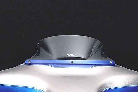 National Cycle VStream Windshield for FLHT/FLHX '96-13 Ultra Low, Dark Tinted