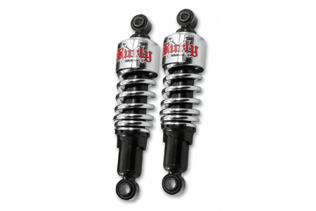 Burly Slammer Shocks for '88-03 XL-Chrome