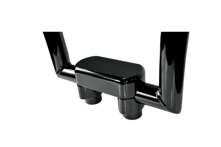 Drag Specialties Handlebar Riser/Top Clamp  w/ 1½" Clamping Area -1½" Tall, Black